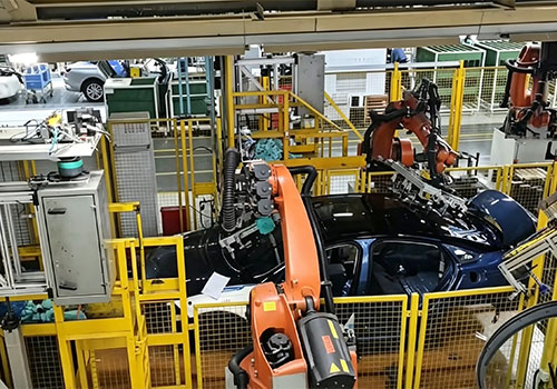 WS & SR Robotic Gluing and ASSY Station